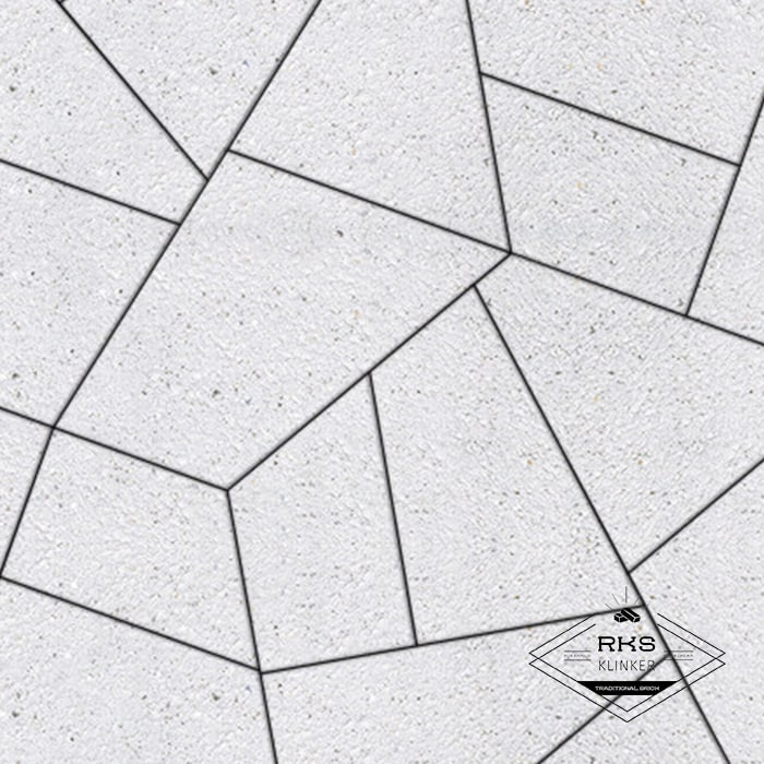 Тротуарная плитка ОРИГАМИ - Б.4.Фсм.8, Стоунмикс, Белый в Орле